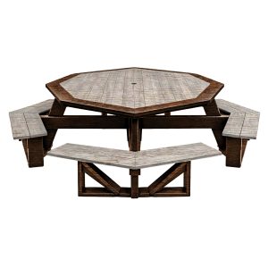 Picnic Table (Octangular) alternate product view