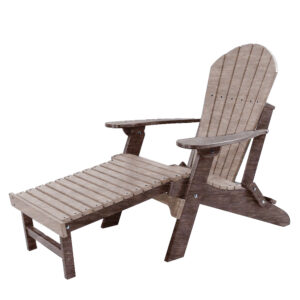 Folding Adirondack Chair + Ottoman poly outdoor furniture image 5