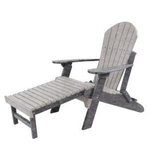 Folding Adirondack Chair + Ottoman poly outdoor furniture image 4