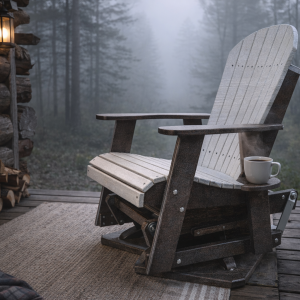 Swivel Glider Chair poly outdoor furniture image 7