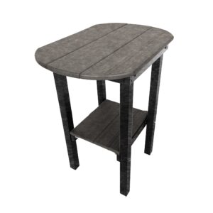 End Table (Oval - Tall Version) poly outdoor furniture image 4