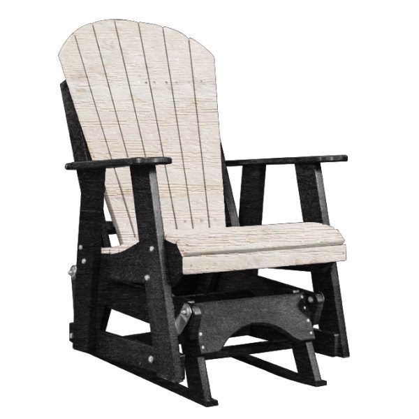 Adirondack Glider Chair poly outdoor furniture by Kanyon Poly Furniture