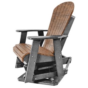 Swivel Glider Chair poly outdoor furniture image 3