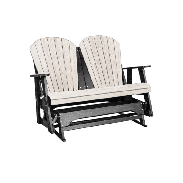 4' Adirondack Glider poly outdoor furniture by Kanyon Poly Furniture
