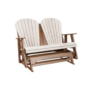 4' Adirondack Glider poly outdoor furniture image 2