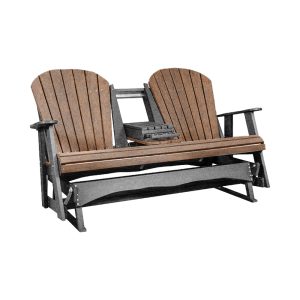 5' Adirondack Glider poly outdoor furniture image 3