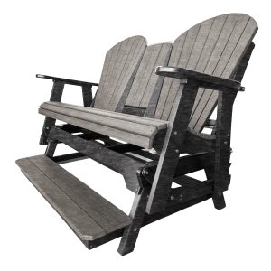 5' Adirondack Glider (Tall Version) poly outdoor furniture image 4