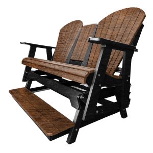 5' Adirondack Glider (Tall Version) poly outdoor furniture image 3