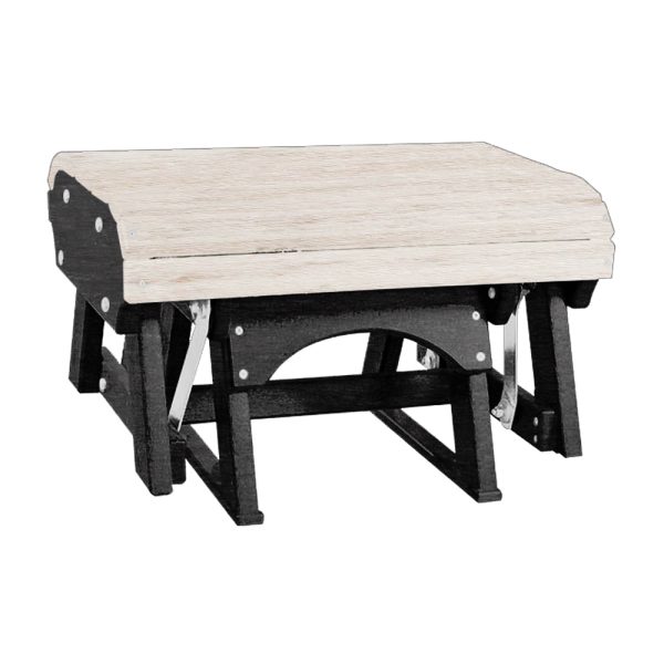 Gliding Ottoman poly outdoor furniture by Kanyon Poly Furniture