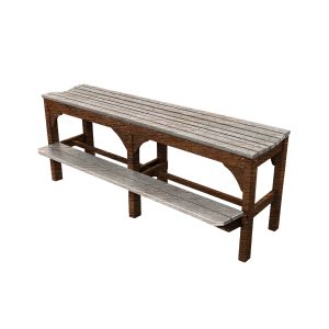 Bench (6' Bar Height with Foot Rail) alternate product view