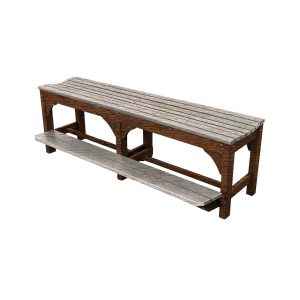 Bench (6' Counter Height with Foot Rail) alternate product view