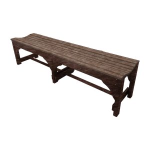 Bench (6' Dining Height) poly outdoor furniture image 5
