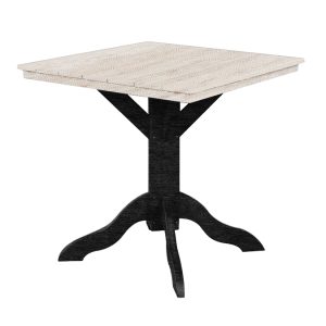 Square Table (42" Bar Height) poly outdoor furniture