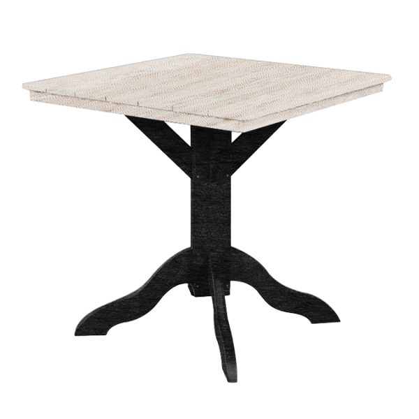 Square Table (42" Bar Height) poly outdoor furniture by Kanyon Poly Furniture