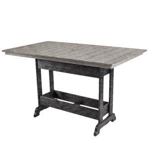 Rectangular Table (6' Bar Height) poly outdoor furniture image 4
