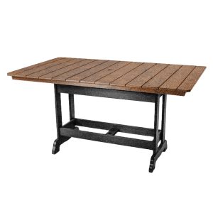 Rectangular Table (6' Counter Height) poly outdoor furniture image 3