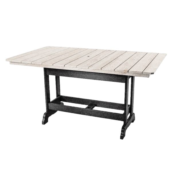 Rectangular Table (6' Counter Height) poly outdoor furniture by Kanyon Poly Furniture