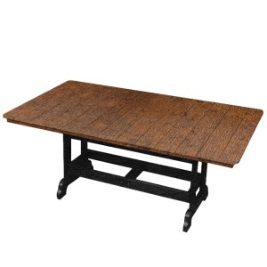 Rectangular Table (6' Dining Height) poly outdoor furniture image 3