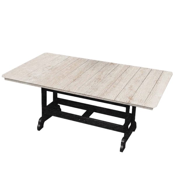Rectangular Table (6' Dining Height) poly outdoor furniture by Kanyon Poly Furniture