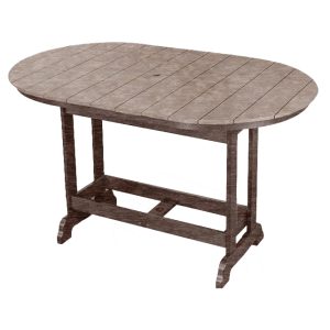 Oval Table (6' Bar Height) poly outdoor furniture image 5
