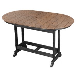 Oval Table (6' Bar Height) poly outdoor furniture image 3