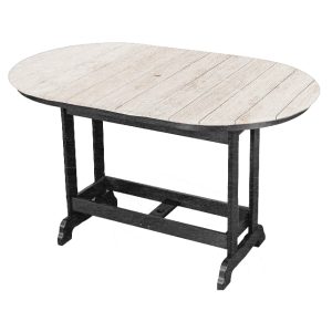 Oval Table (6' Bar Height) poly outdoor furniture