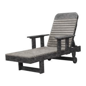 Chaise Lounge (with Arms) poly outdoor furniture image 4