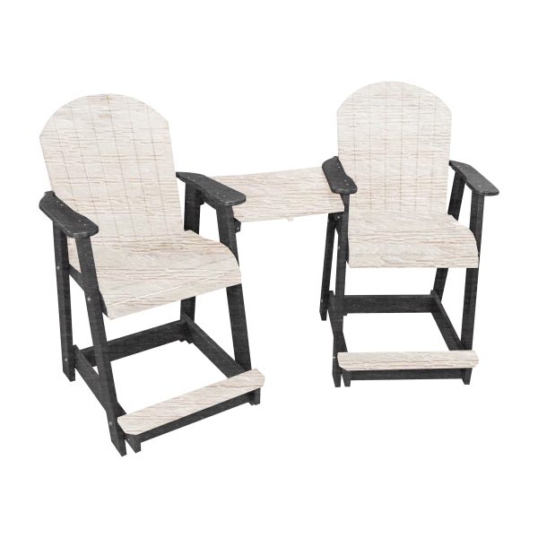 Tete-a-Tete (Counter Height) poly outdoor furniture by Kanyon Poly Furniture