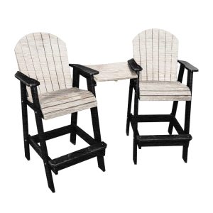Tete-a-Tete (Bar Height) poly outdoor furniture