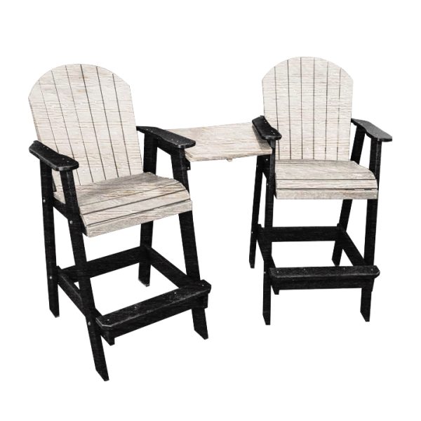 Tete-a-Tete (Bar Height) poly outdoor furniture by Kanyon Poly Furniture