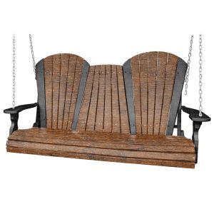 5' Adirondack Swing poly outdoor furniture image 3