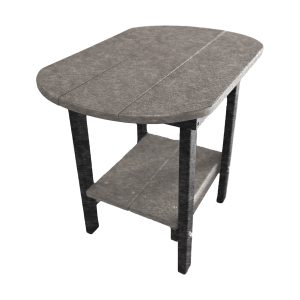 End Table (Oval) poly outdoor furniture image 4