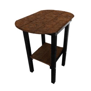 End Table (Oval - Tall Version) poly outdoor furniture image 3