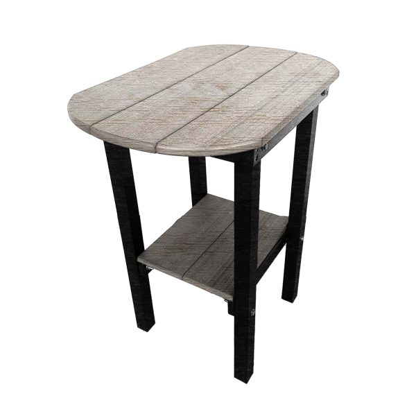 End Table (Oval - Tall Version) poly outdoor furniture by Kanyon Poly Furniture