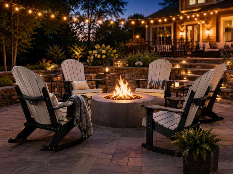 Best Poly Furniture for Fire Pit Areas