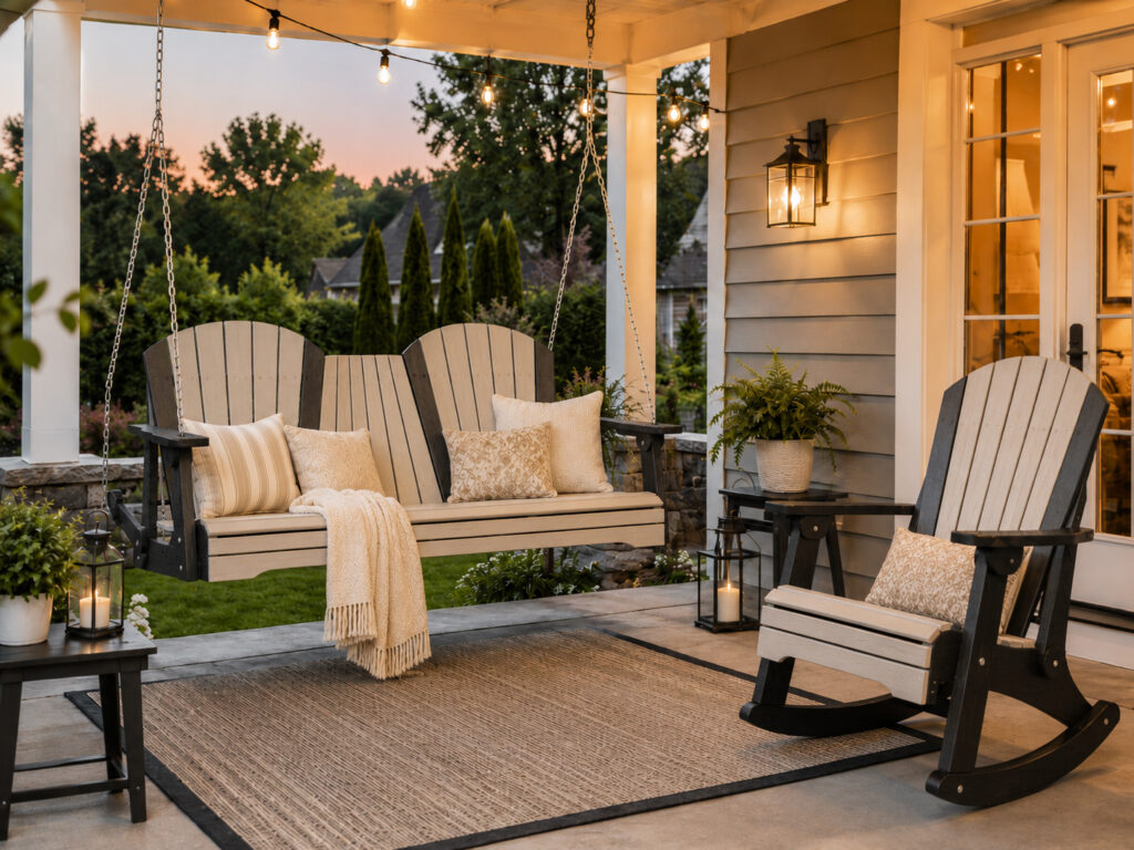 Best Poly Gliders and Swings for Outdoor Living