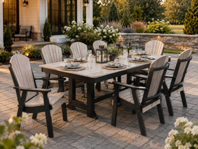 How to Choose the Right Poly Outdoor Dining Table